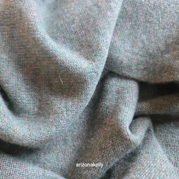 NWOT Tuckernuck Cashmere Scarf Green - Picture 7 of 16